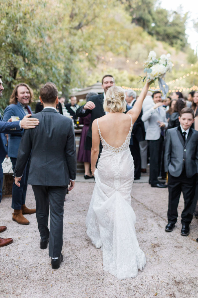 A Romantic Forest Inspired Wedding outdoor reception at the 1909