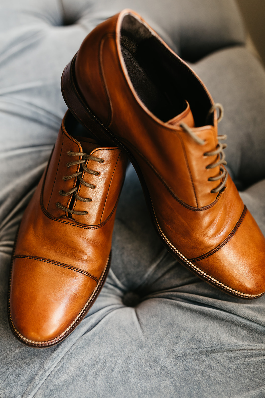 brown groom shoes 