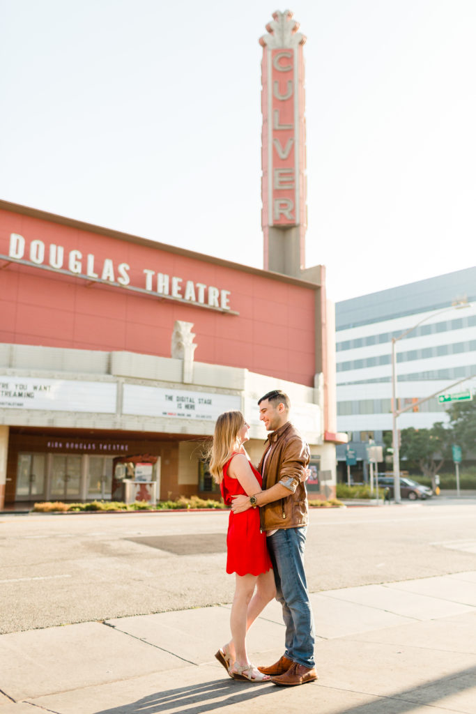 Engagement photos in Los Angeles