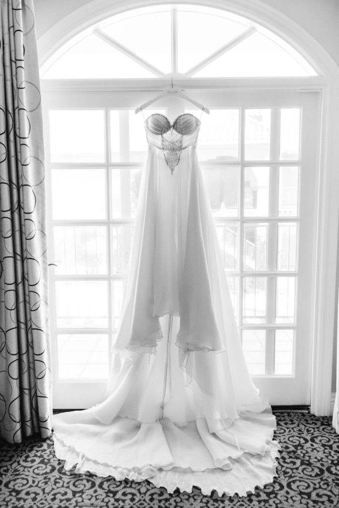 strapless sweetheart neckline beaded ball gown wedding dress