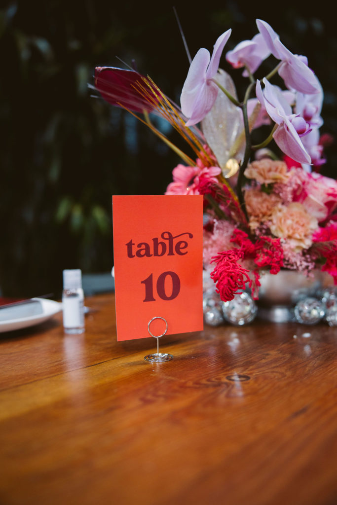 retro table numbers