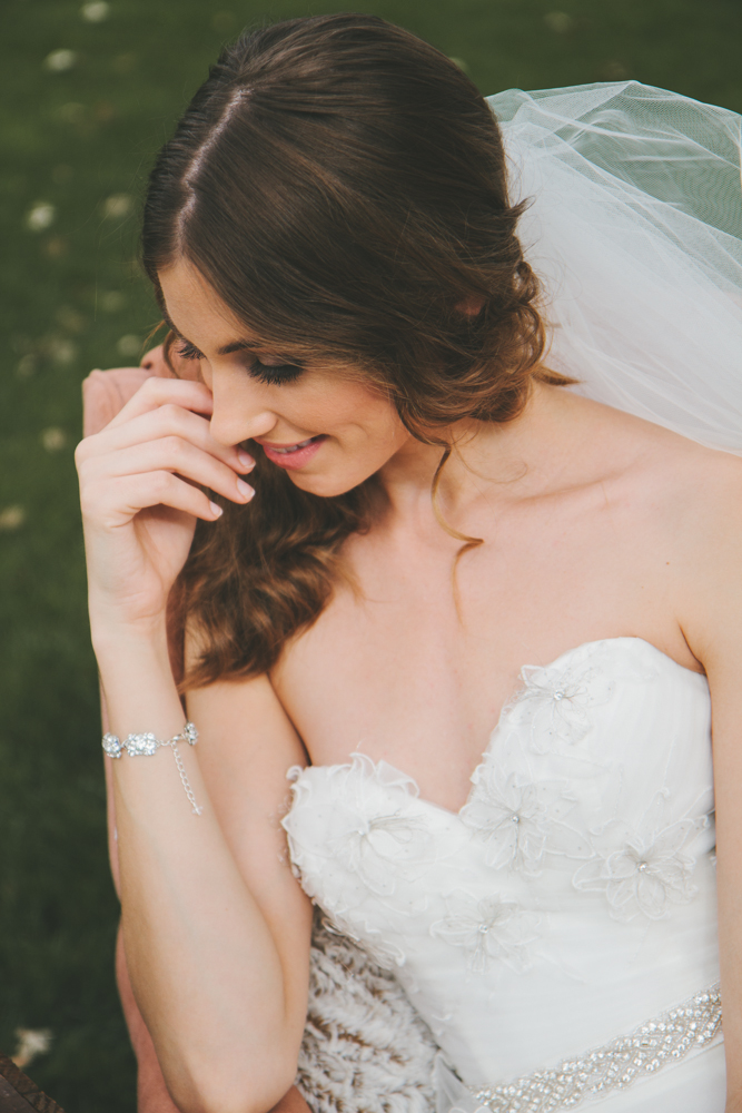 Rustic elegant styled wedding shoot, side pony bridal hair with sweetheart neckline dress