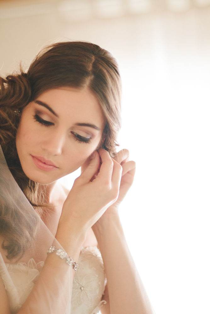 Rustic elegant styled wedding shoot, bridal hair and makeup