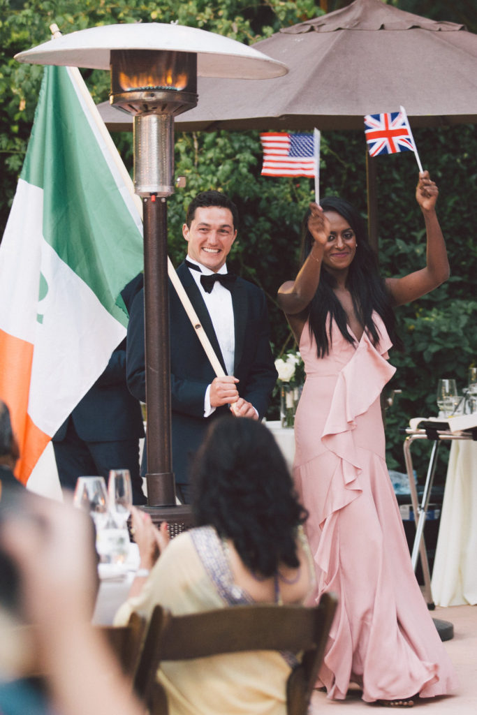 Butterfly Lane Estate wedding, multicultural wedding, grand entrance