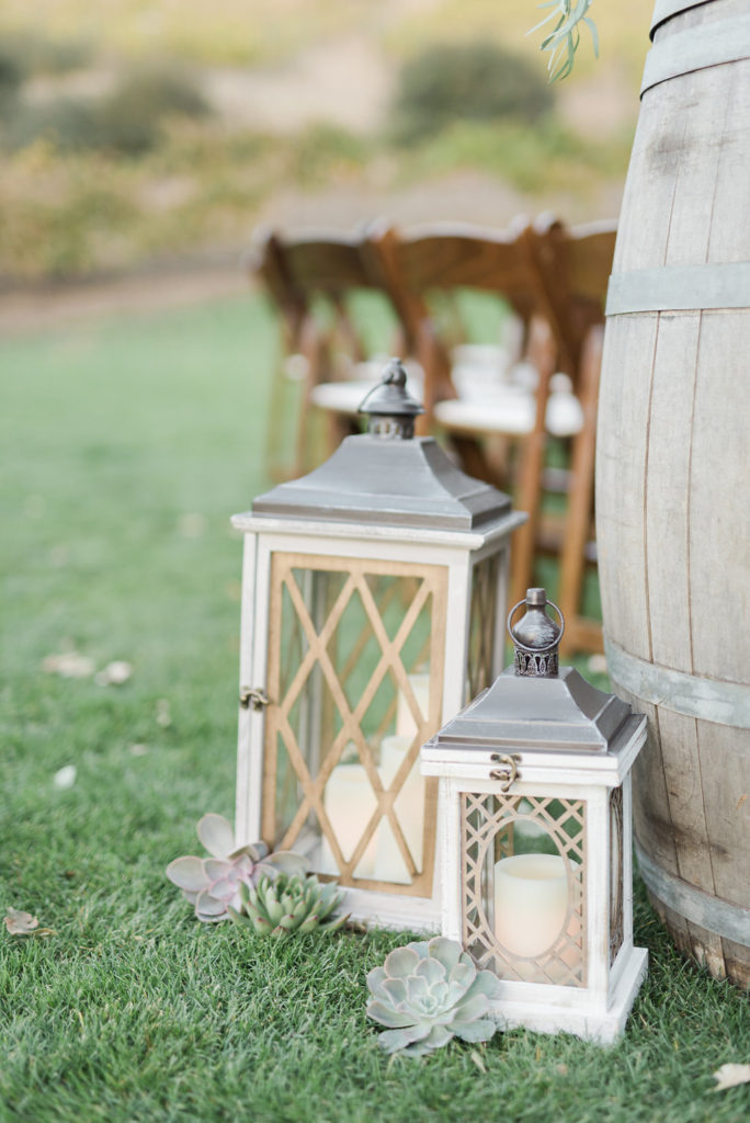 Lantern decorations for wedding