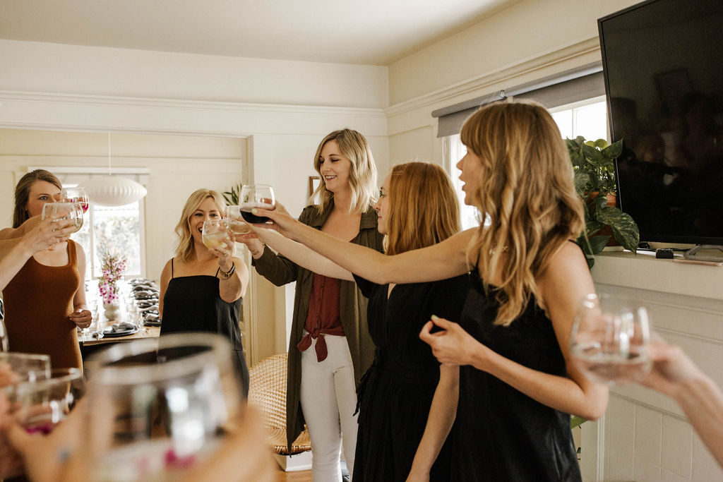 Create Dinners cocktail hour